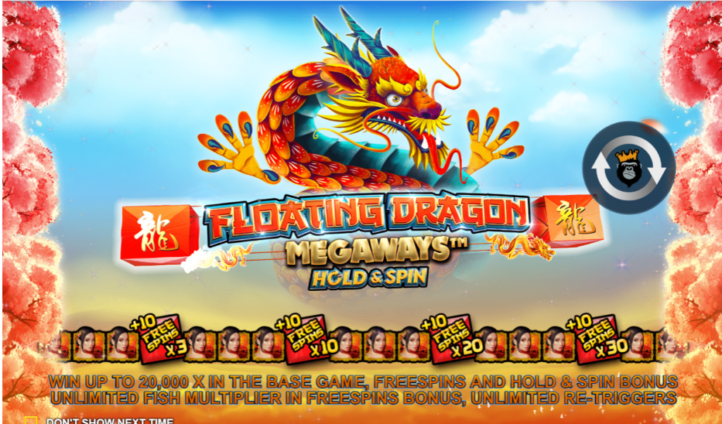 Floating Dragon Megaways Slot Oyunu